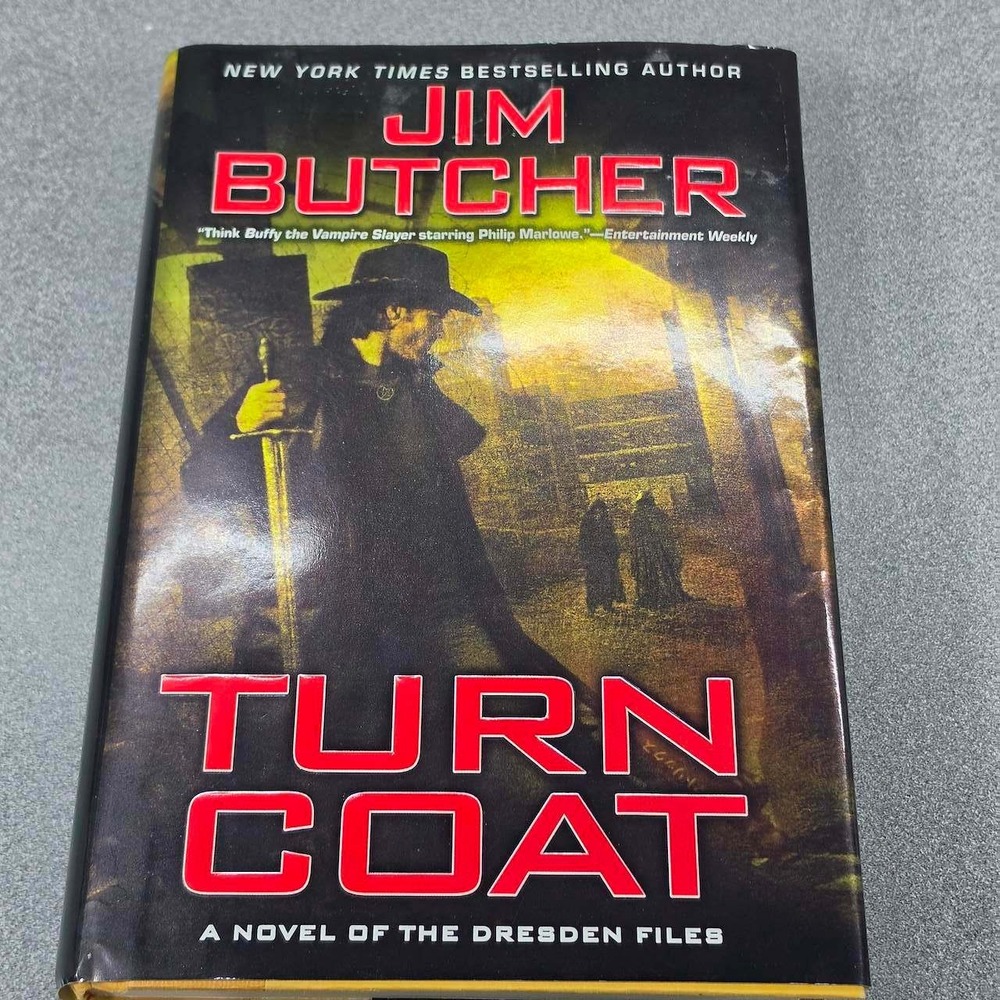 Jim Butcher Turn Coat Book First Edition Excellent First Printing Dresden Files